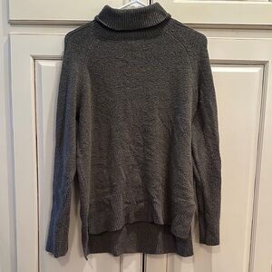 Cozy Gray Turtleneck Sweater